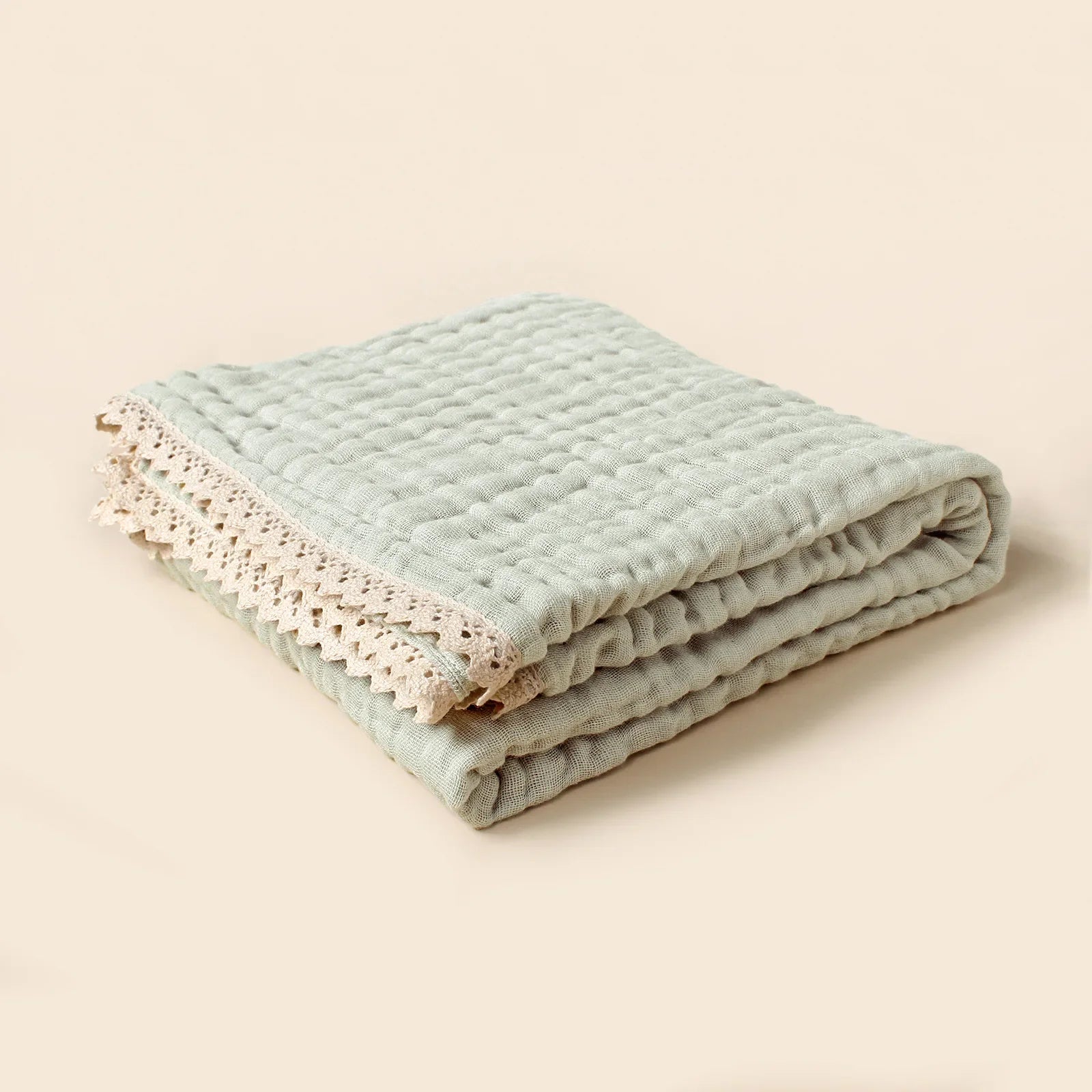 6 Layer Gauze Baby Swaddle Wrap Blankets - 41.3x41.3inch