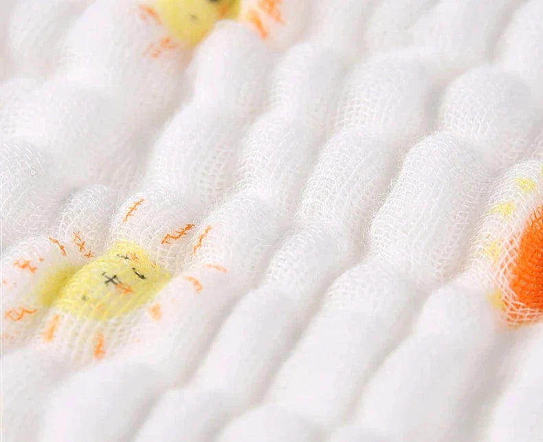 100% Cotton Gauze 6 Layer Swaddle Multipurpose Baby Blankets