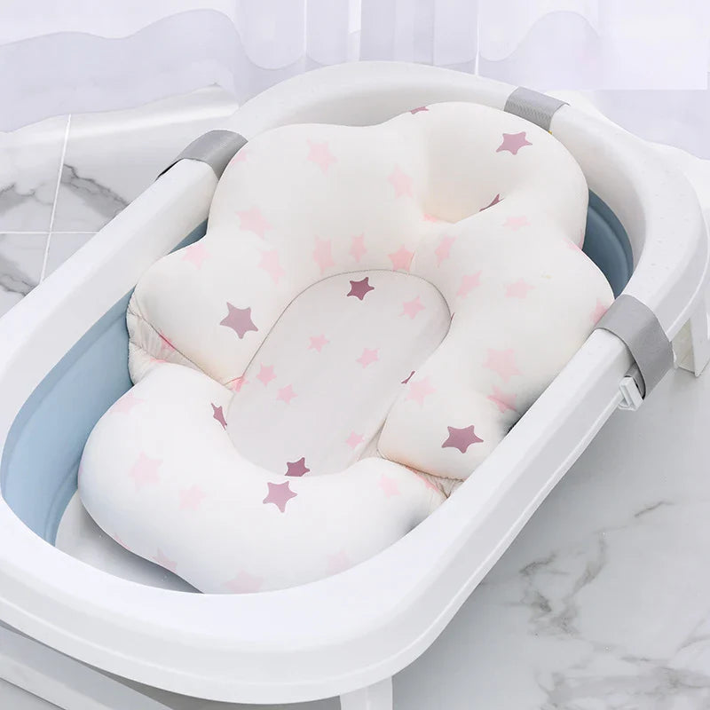 Baby Shower Non-Slip Bath Cushion Mat 21.25x16.14 Inch