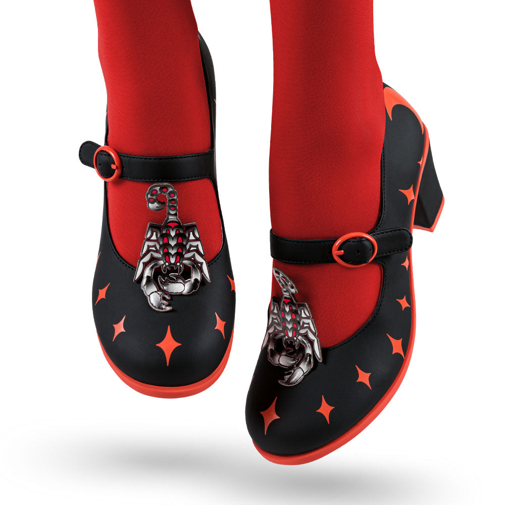 Chocolaticas® Mid Heels Scorpio Women's Mary Jane Pump Shoes