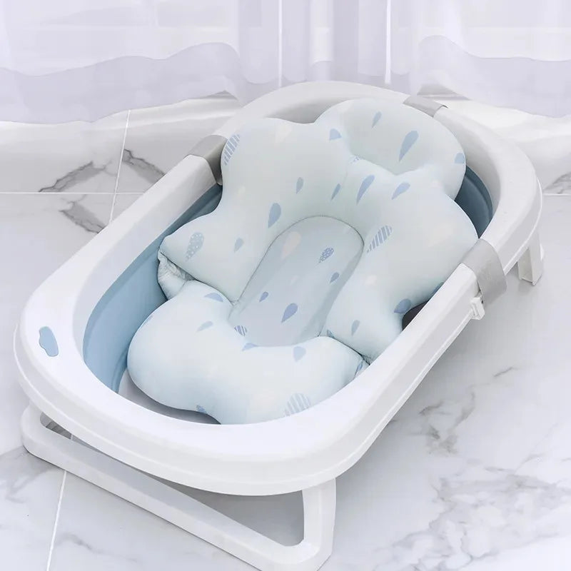 Baby Shower Non-Slip Bath Cushion Mat 21.25x16.14 Inch