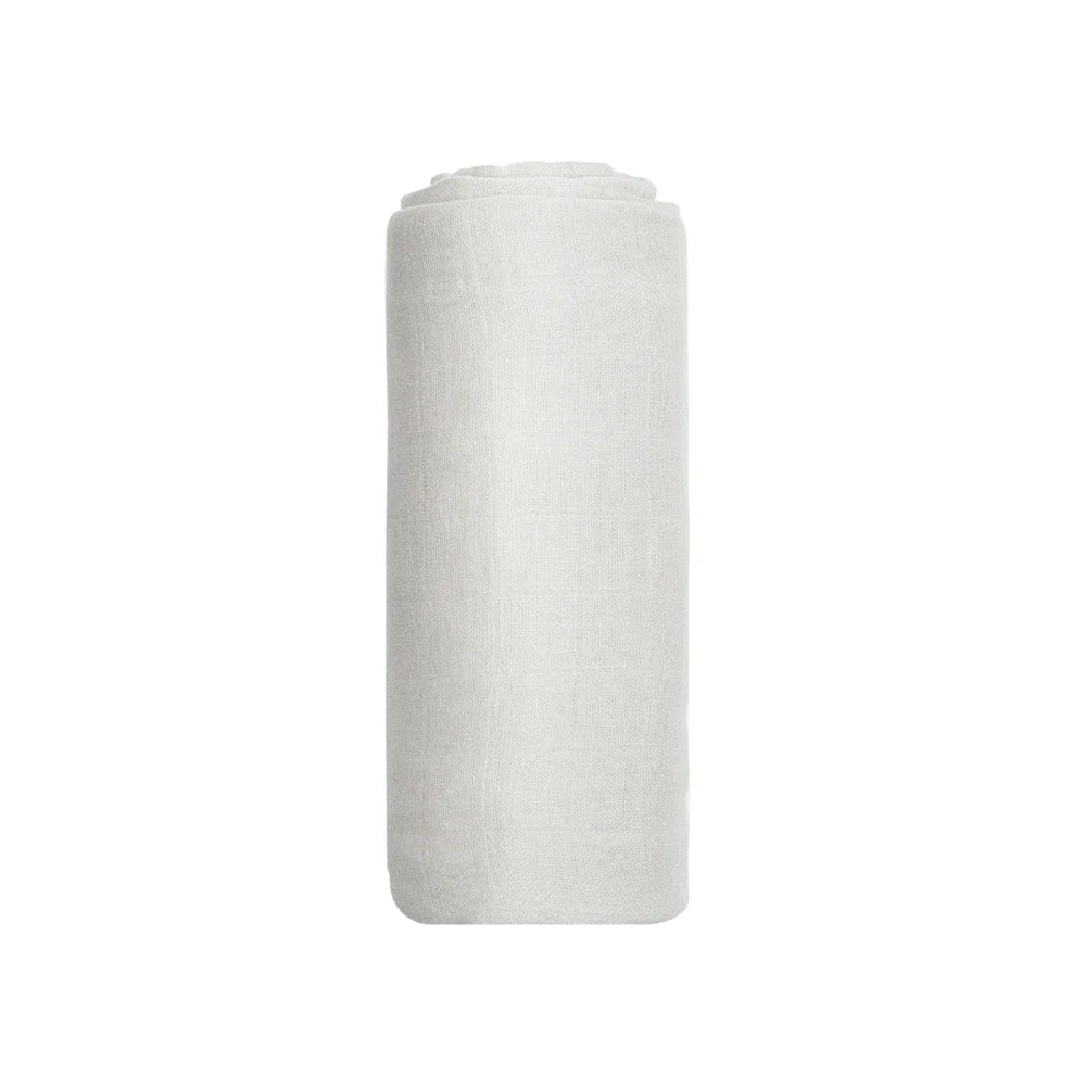 Summer Breathable Bamboo Cotton Multipurpose Swaddle Blankets 120*120cm / 47.25x47.25inch