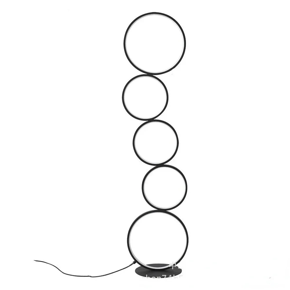 Steadlong Modern LED Ring Touch Switch Floor Lights