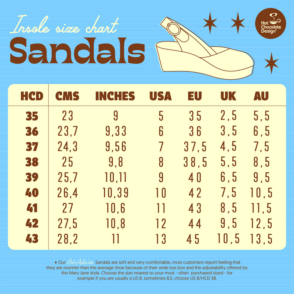 Chocolaticas® DEER Women's Wedge Sandal