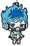 Twisted Wonderland Game Rosehearts Azul Floyd Idia Malleus Lilia Rubber Keychain Fans Collection Gift Pendant
