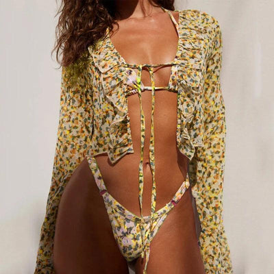 Shannon three Piece swimsuit - Sexikinis Swim