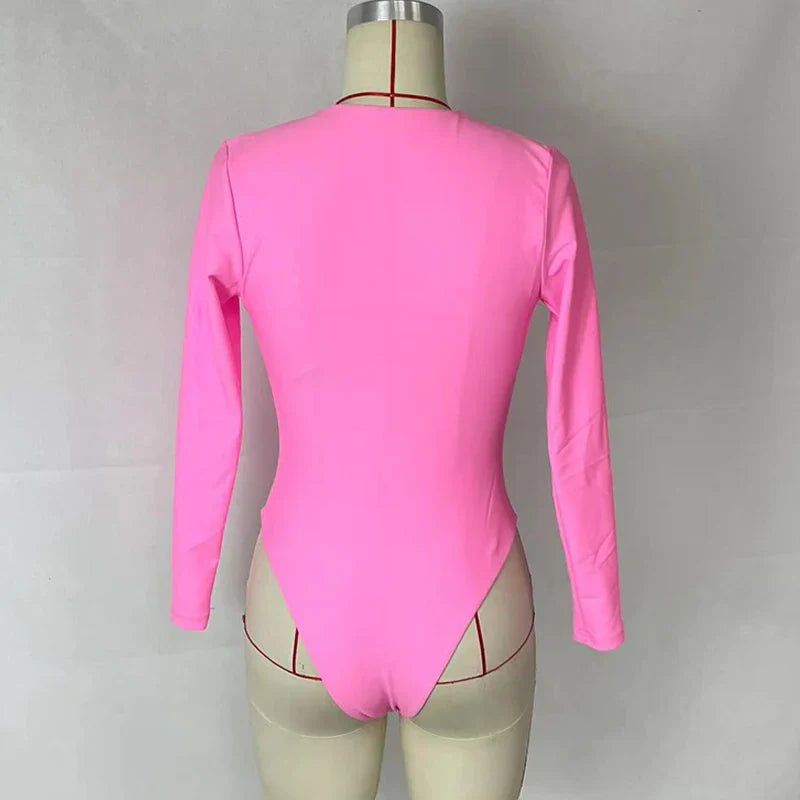 Pink Girl one piece swimsuit - Sexikinis Swim