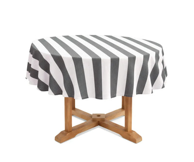 Cabana Striped Tablecloth - Round