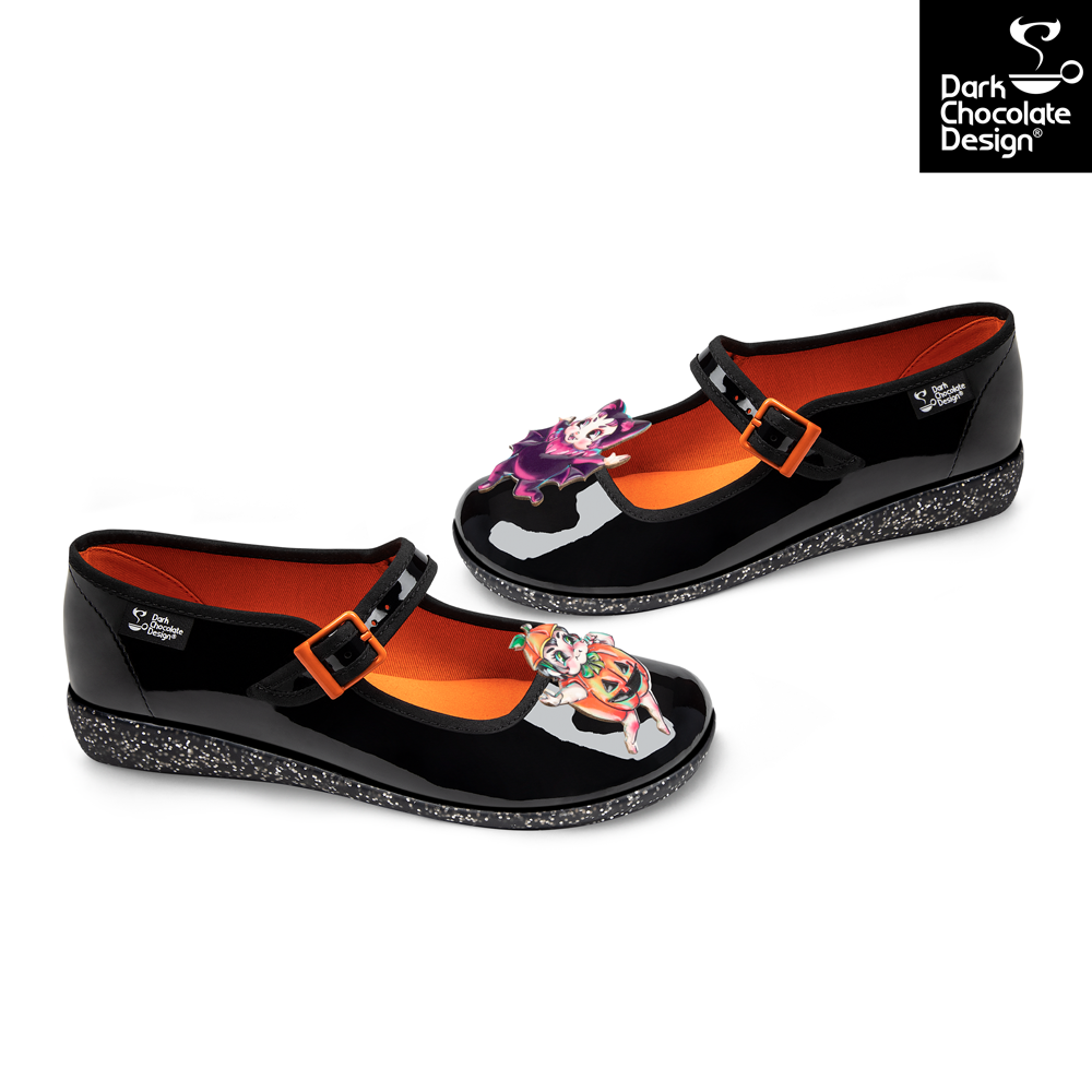 Hot Chocolate Design Tiny Terrors Mary Jane Flats