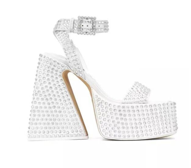 Thruple - Milk Sandals