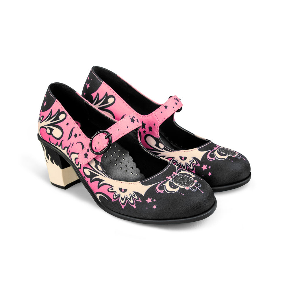 Hot Chocolate Design Mid Heels Transylvania Women's Mary Jane Pump