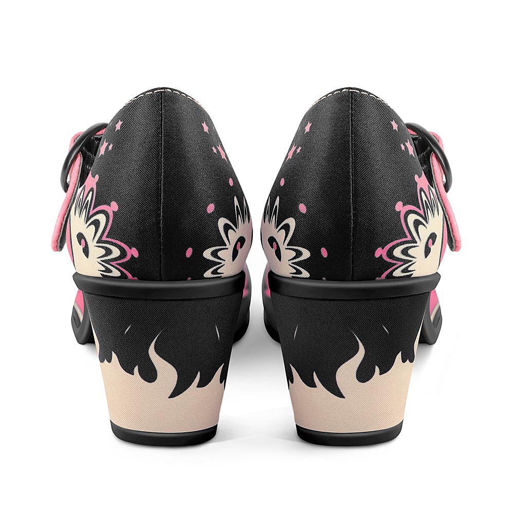 Chocolaticas® Mid Heels Transylvania Women's Mary Jane Pump