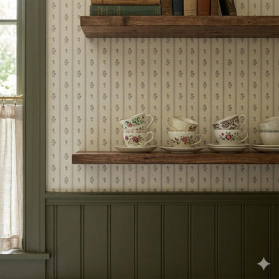 Ginger Wallpaper by Daphne and Sage