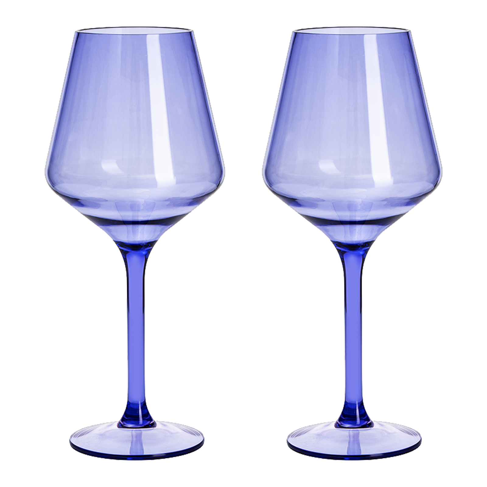 Floating Wine Glasses for Pool - Set of 2-15 OZ Shatterproof Poolside Wine Glasses, Tritan Plastic Reusable Stemware, Beach Outdoor Cocktail, Wine, Champagne, Water Glassware - Spring Summer (Green)