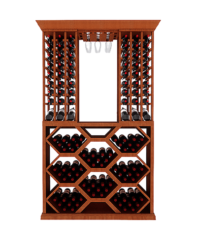 4 Foot Wine Cellar Storage System | 179 Bottle Capacity