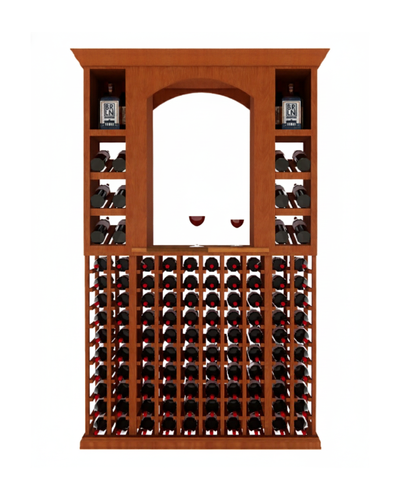 4 Foot Wine Cellar Storage System | 124 Bottle Capacity