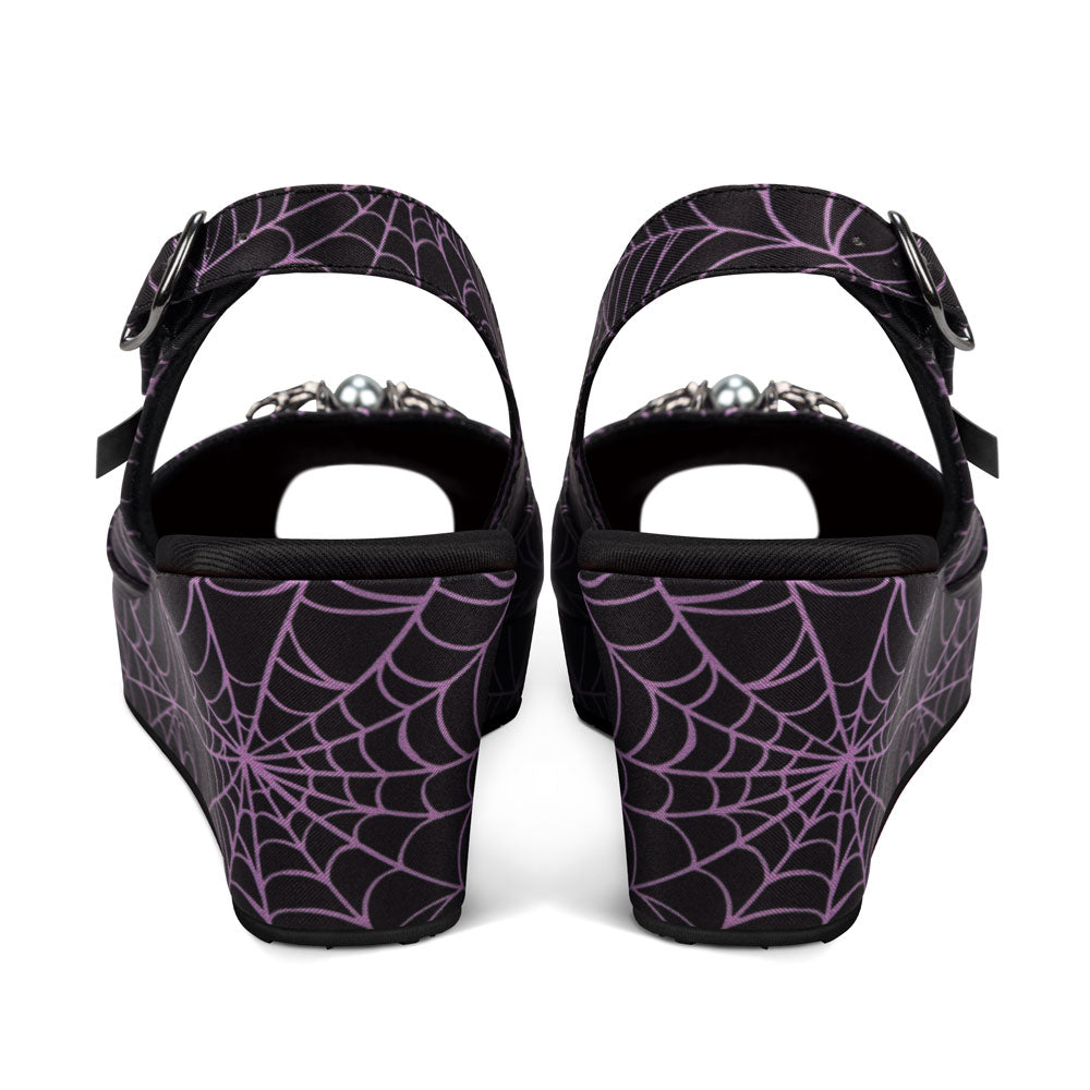 Chocolaticas® Widow Women's Wedge Sandal