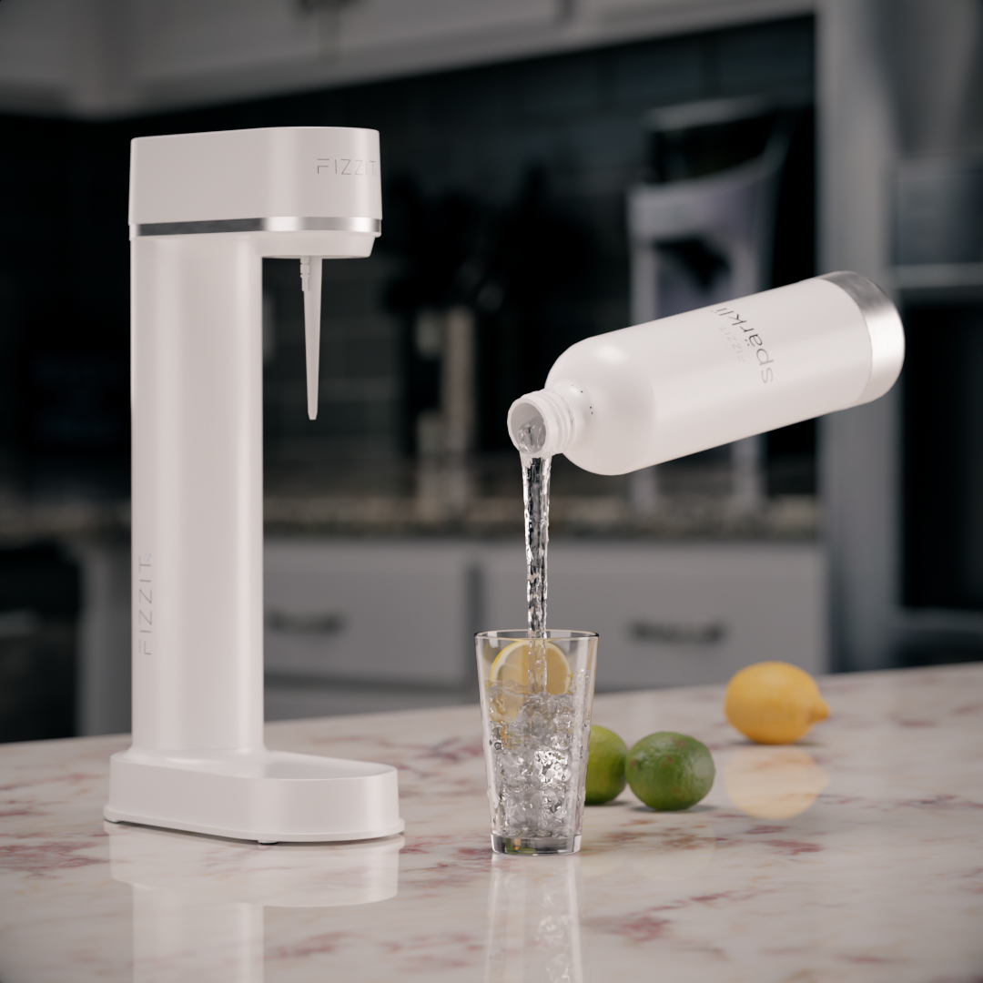 Fizz & Flavor Bundle – Soda Maker + CO₂ + Drink Mix Pack