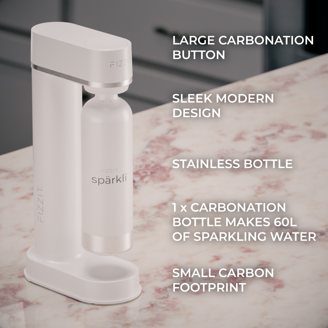Fizz & Flavor Bundle – Soda Maker + CO₂ + Drink Mix Pack