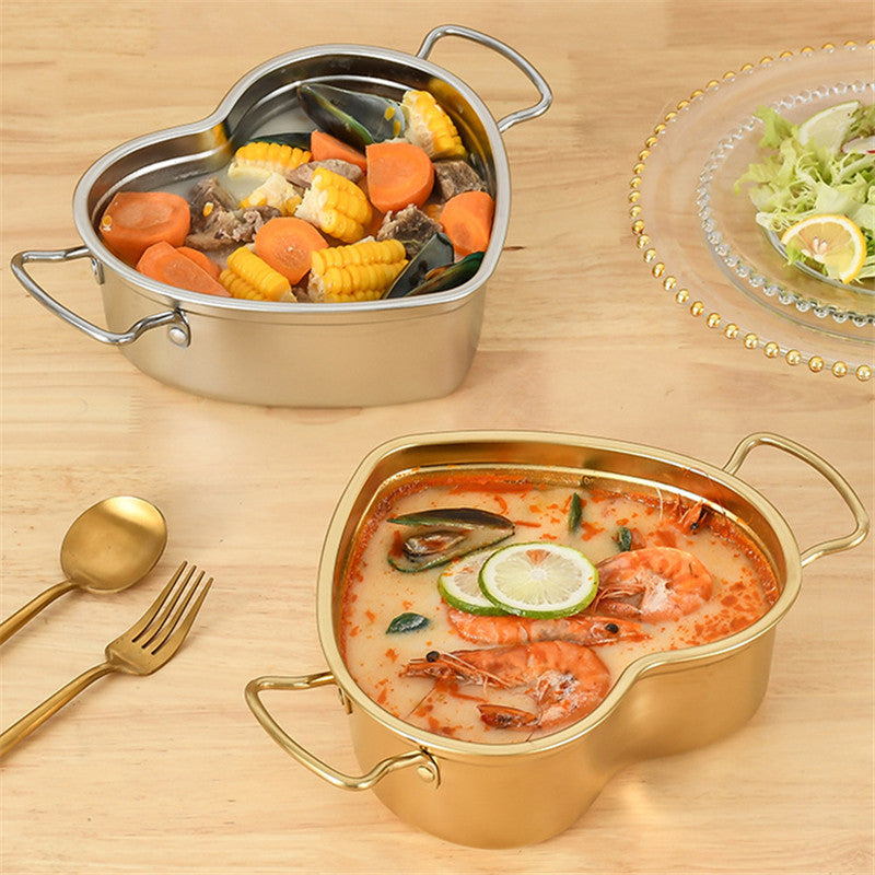 Heart Stainless Steel Bowl