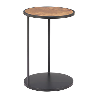 Nodo Side Table Brown & Black