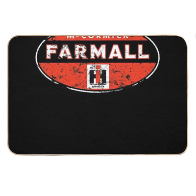 Farmall Tractor Mc Cormick Bath Mat