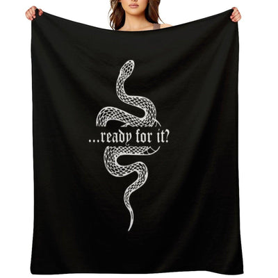 Are You Ready for It Rep Tv Throw Blanket