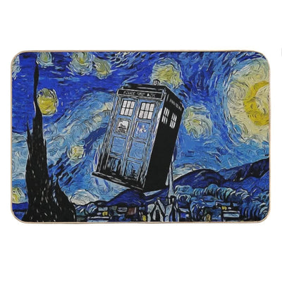 Van in Time Bath Mat