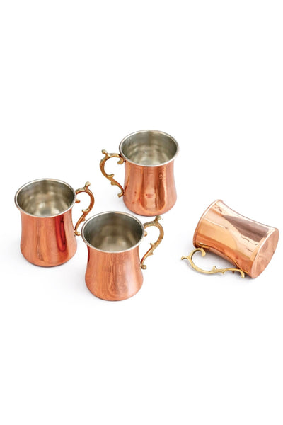 Vintage Inspired Cocktail Mugs (Set of 2 or 4)