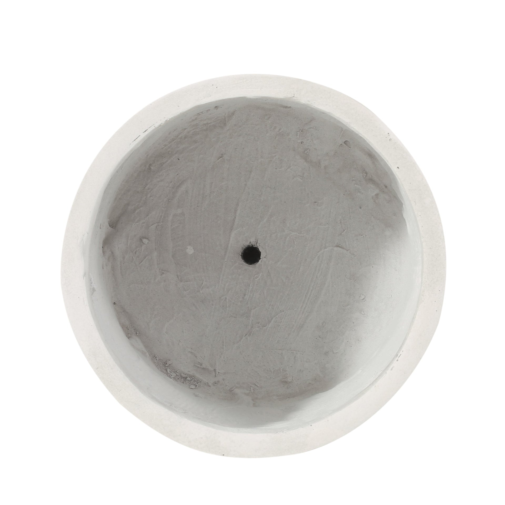 13-Inch cube Antique White MGO Planter
