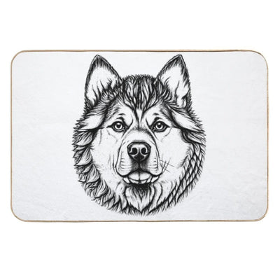 Akita Inu Multi-Purpose Bath Mat