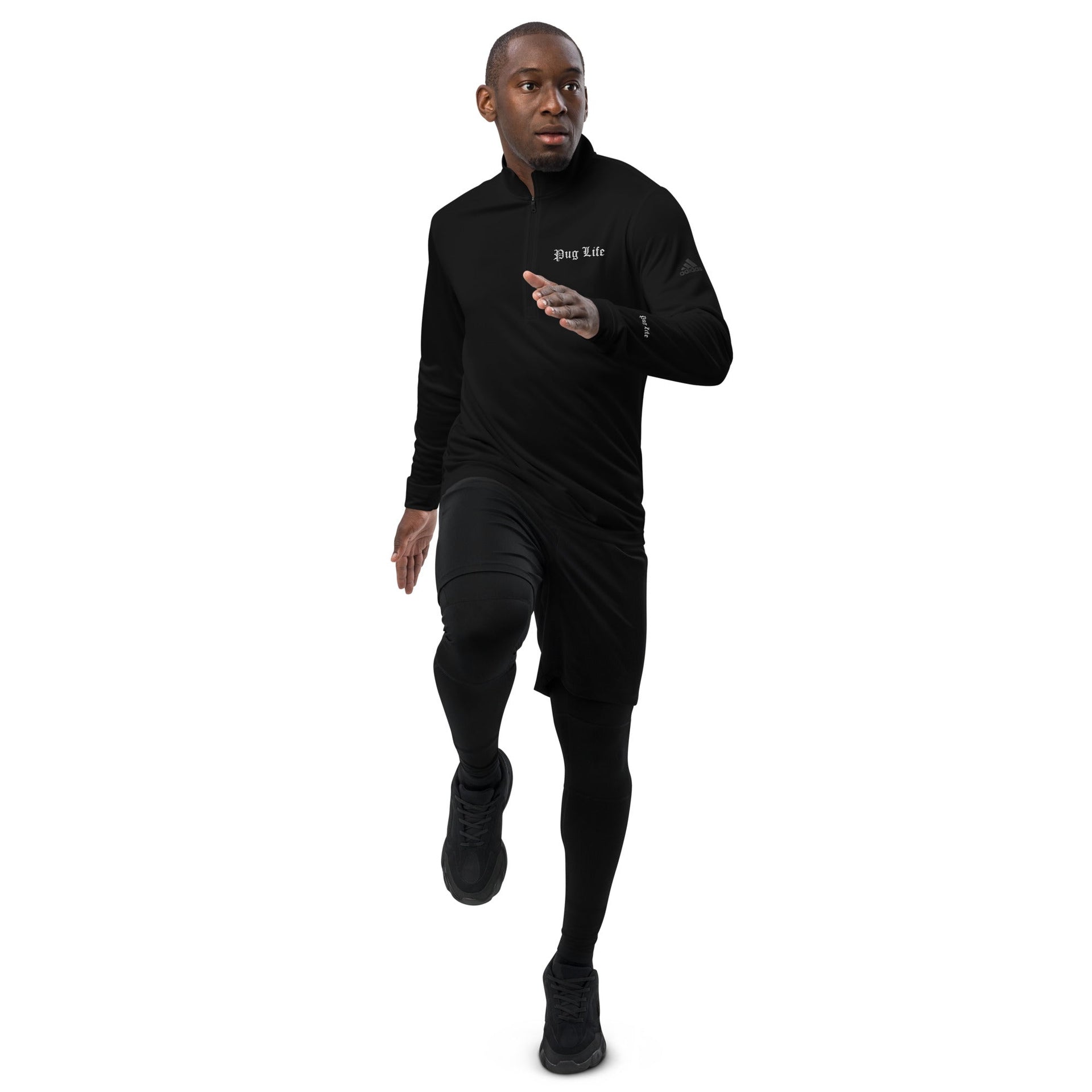 OG Pug Life Quarter zip recycled polyester Adidas pullover