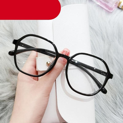 Anti-blue Light Women Men Reading Glasses Eyestrain Computer Reading TV Glasses Stylish Frame Anti Glasses Men And Women Retro Big Frame Myopia Eyeglasses Oversized Ladies Diopter Presbyopia Eyeglasses Frames +1.0 +1.5 +2.0 +2.5 +3.5 +4.0