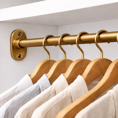 Closet Rod – Antique Brass