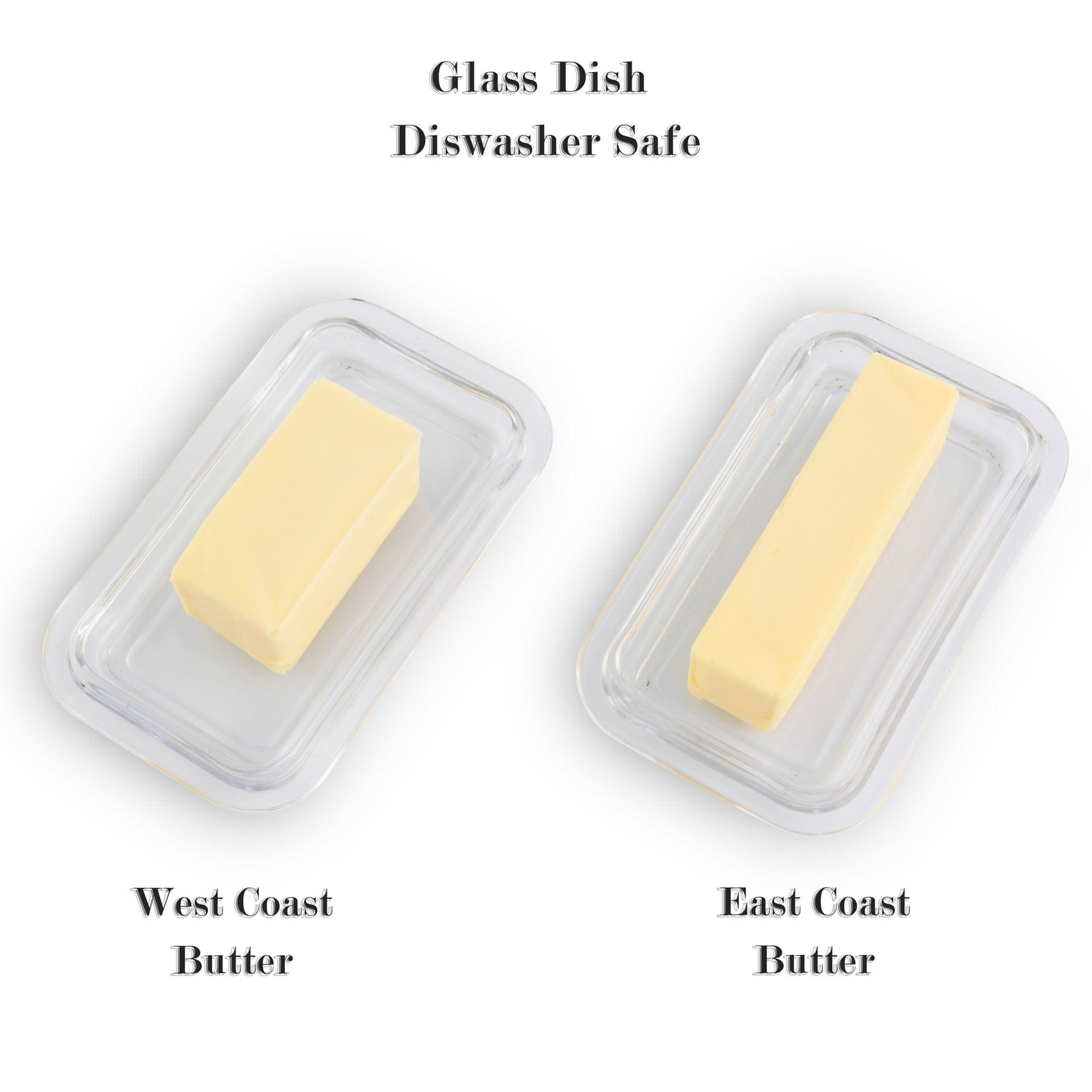 Glass Butter Dish - Elk by Arthur Court Designs