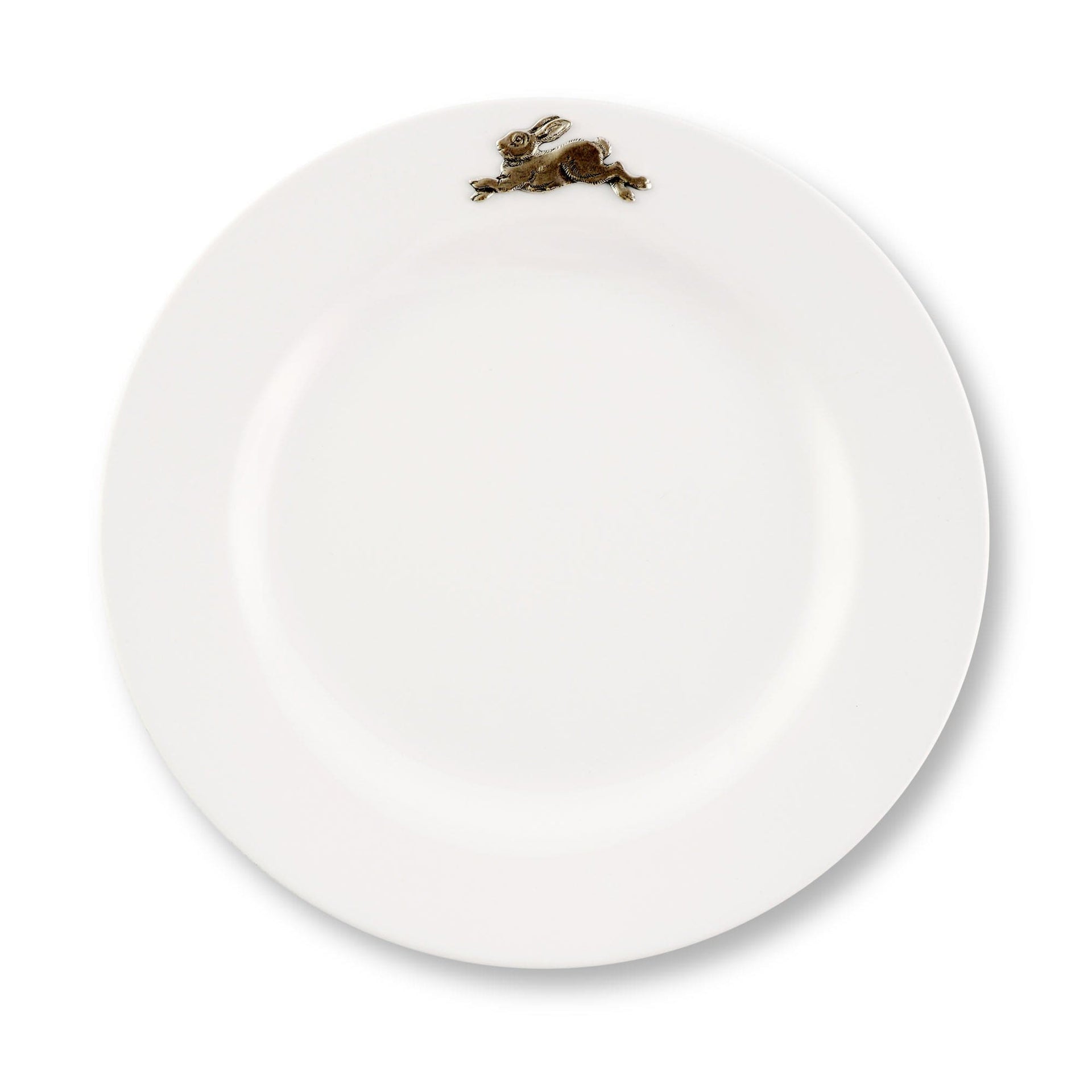 Set of 4 - Bunny / Rabbit Melamine Lunch Plates - Arthur Court