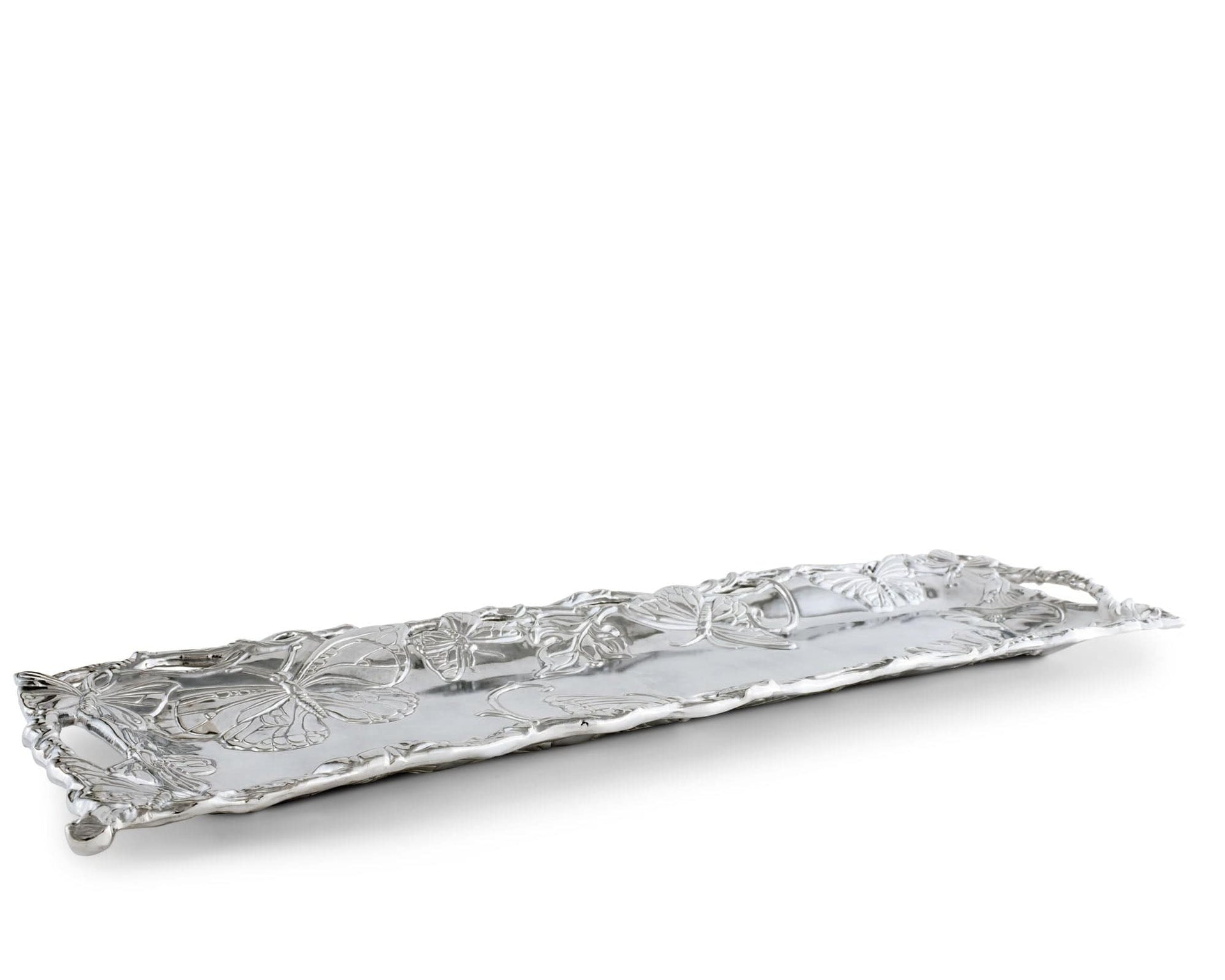 Butterfly - Oblong Tray 18 x 6 by Arthur Court Designs