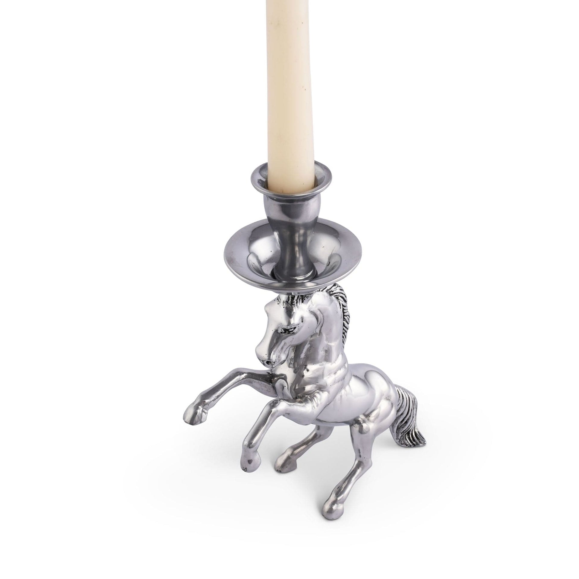 Rearing Horse Candlestick by Arthur Court Designs