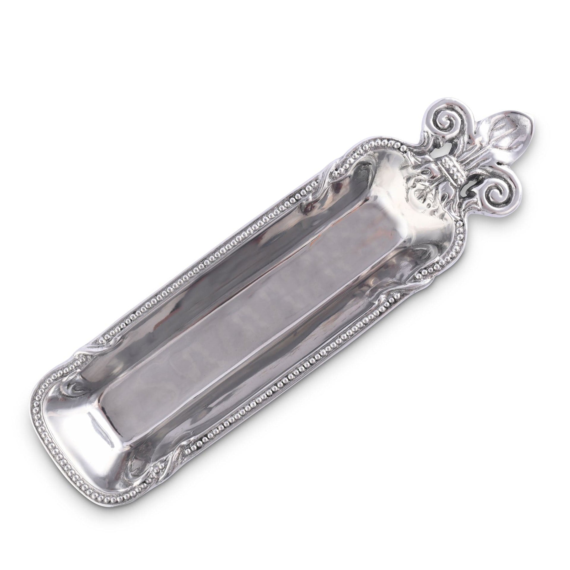 Fleur De Lis Cracker Serving Tray by Arthur Court Designs