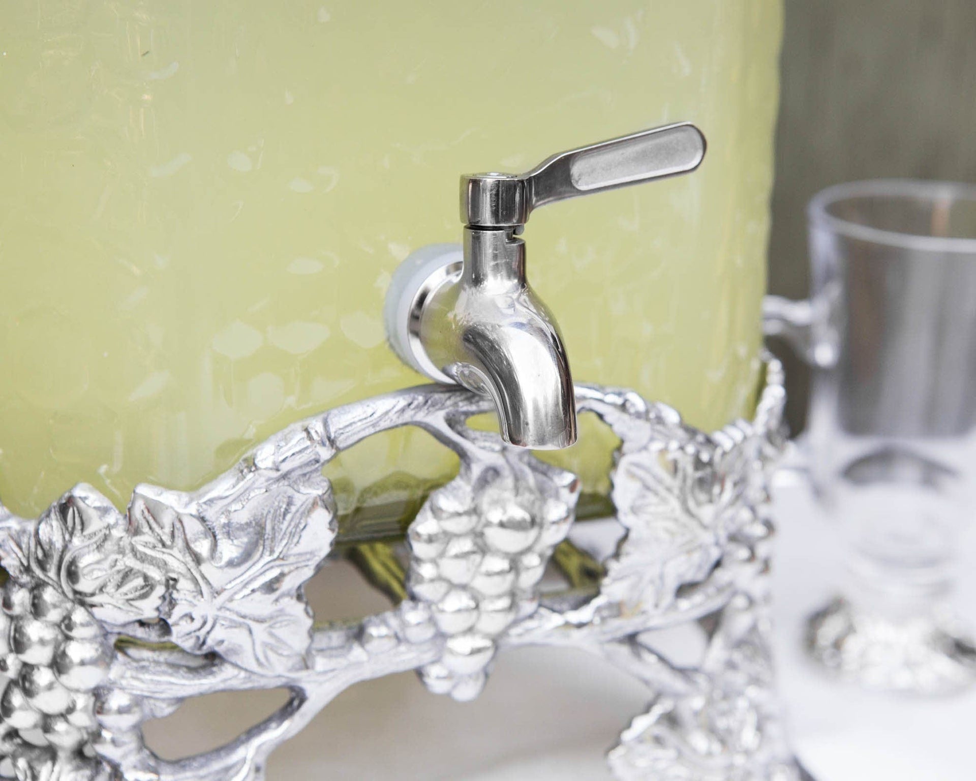 Elevated Grape Beverage Server by Arthur Court Designs
