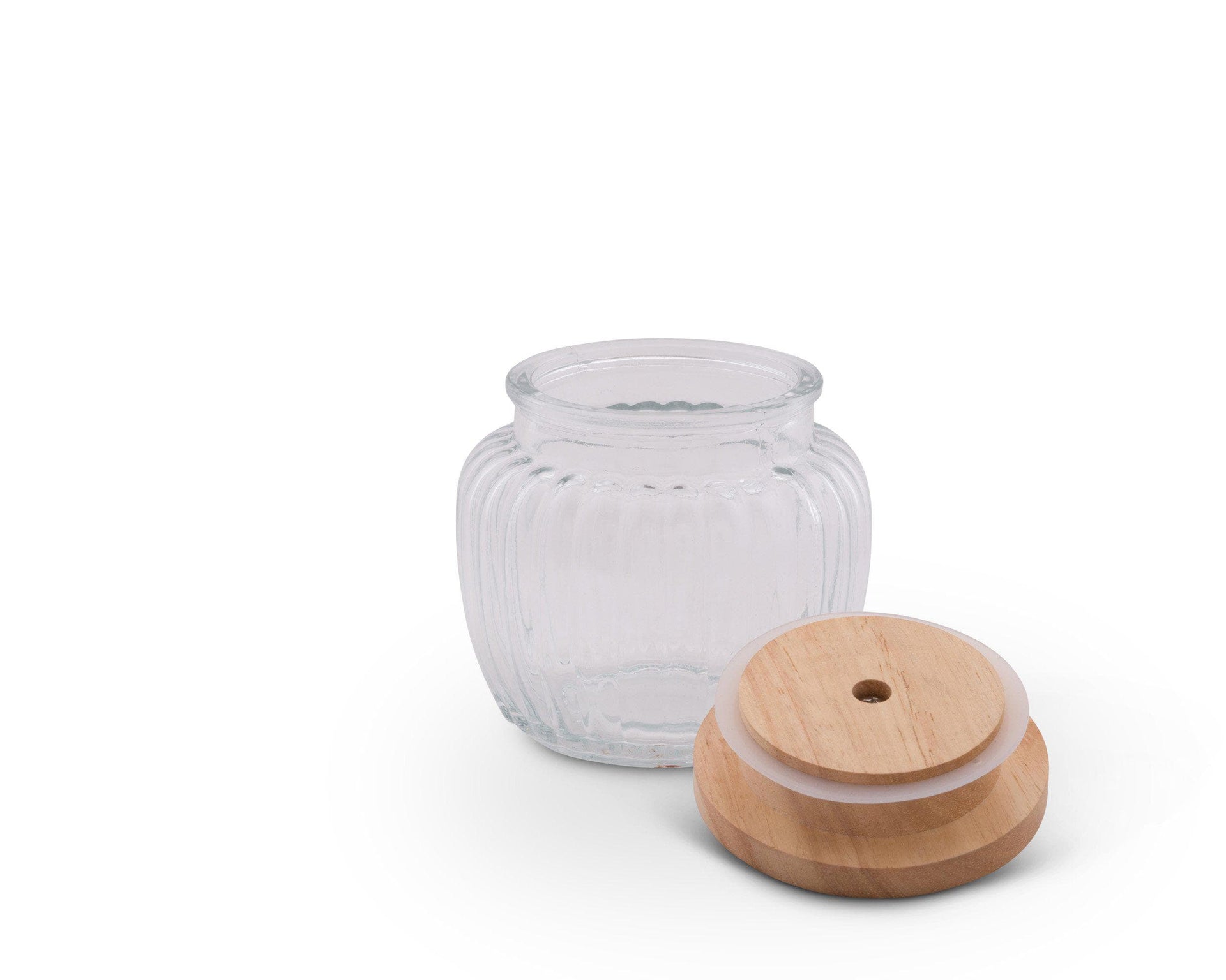 Magnolia Glass Canister by Arthur Court Designs