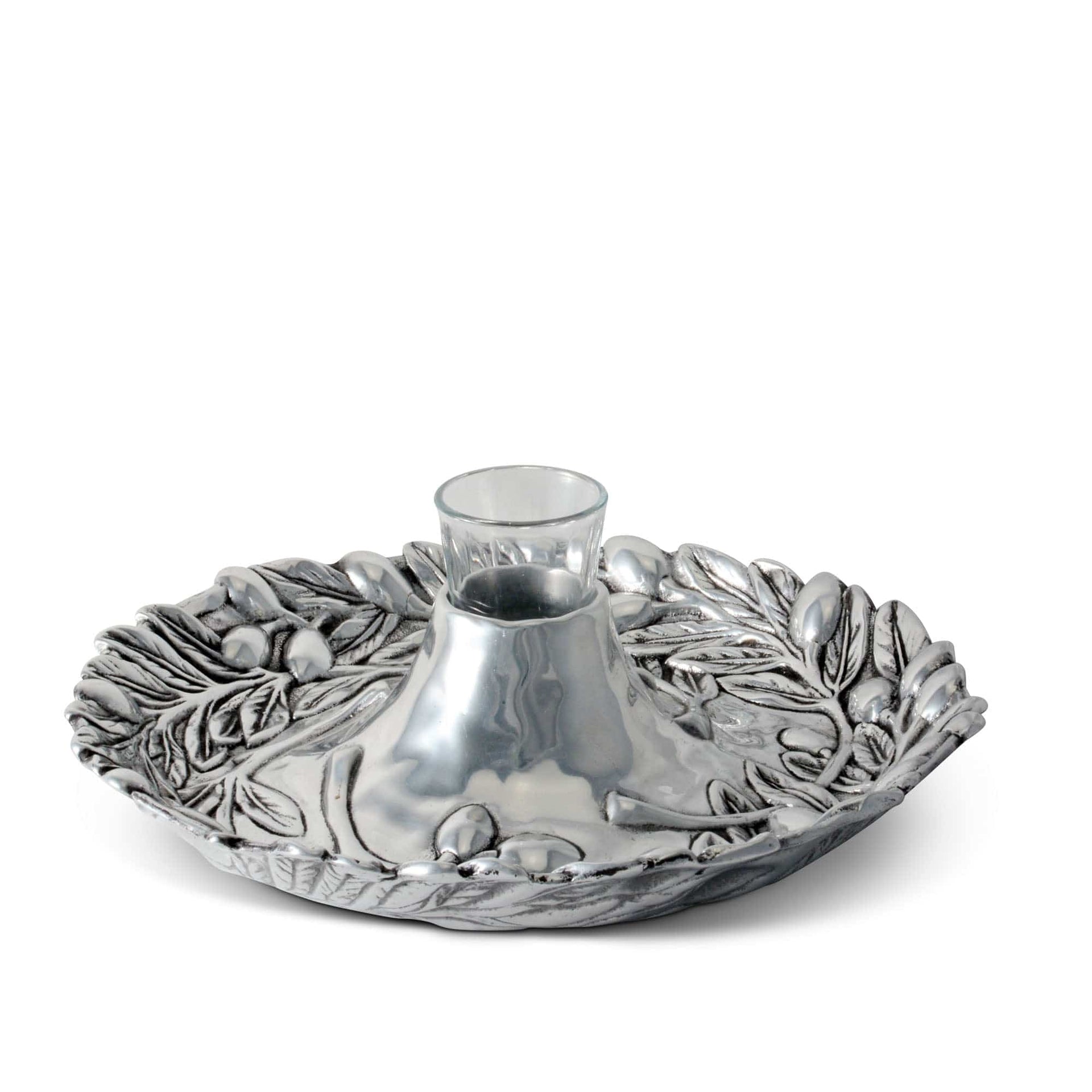 Olive Tidbit tray by Arthur Court Designs