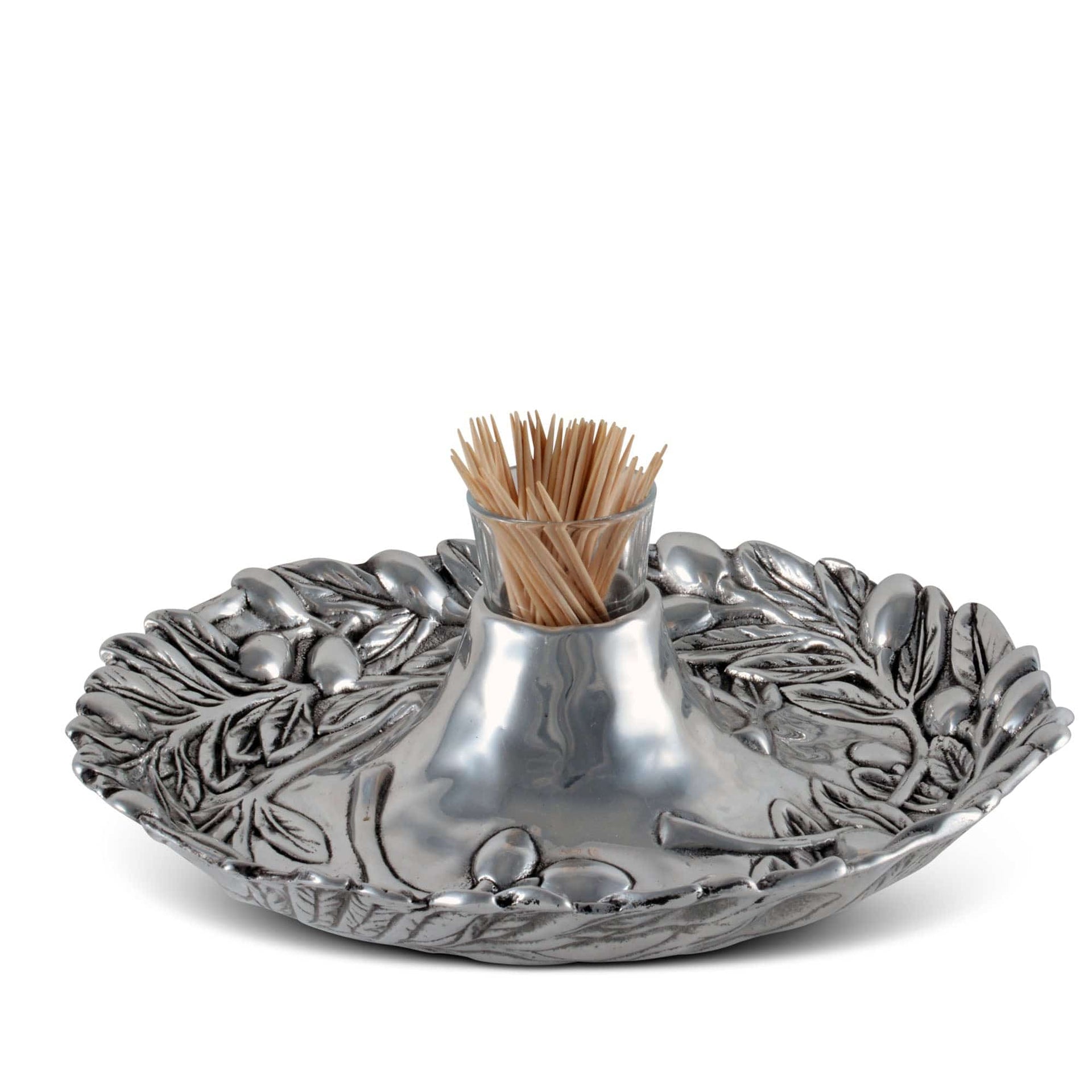 Olive Tidbit tray by Arthur Court Designs