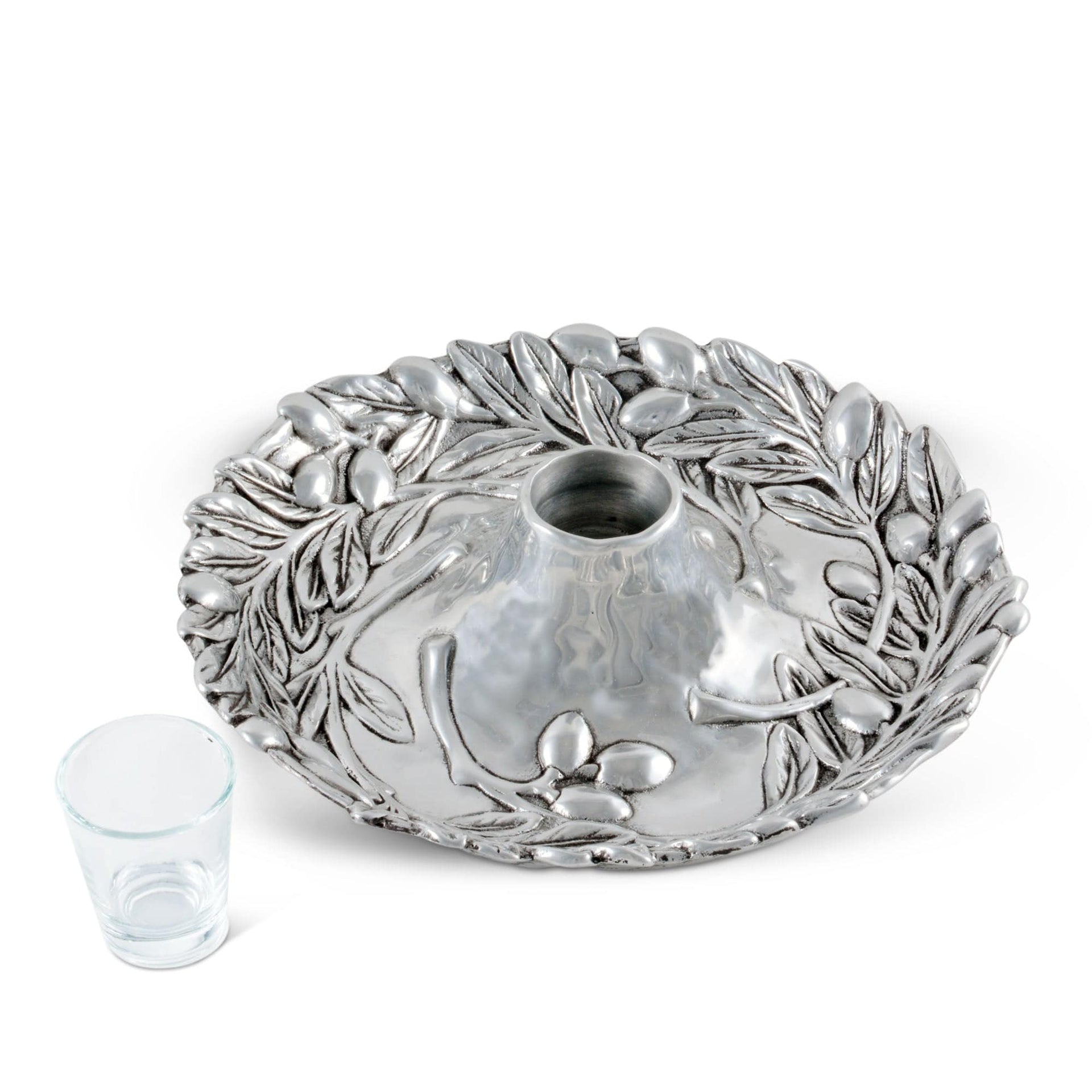 Olive Tidbit tray by Arthur Court Designs