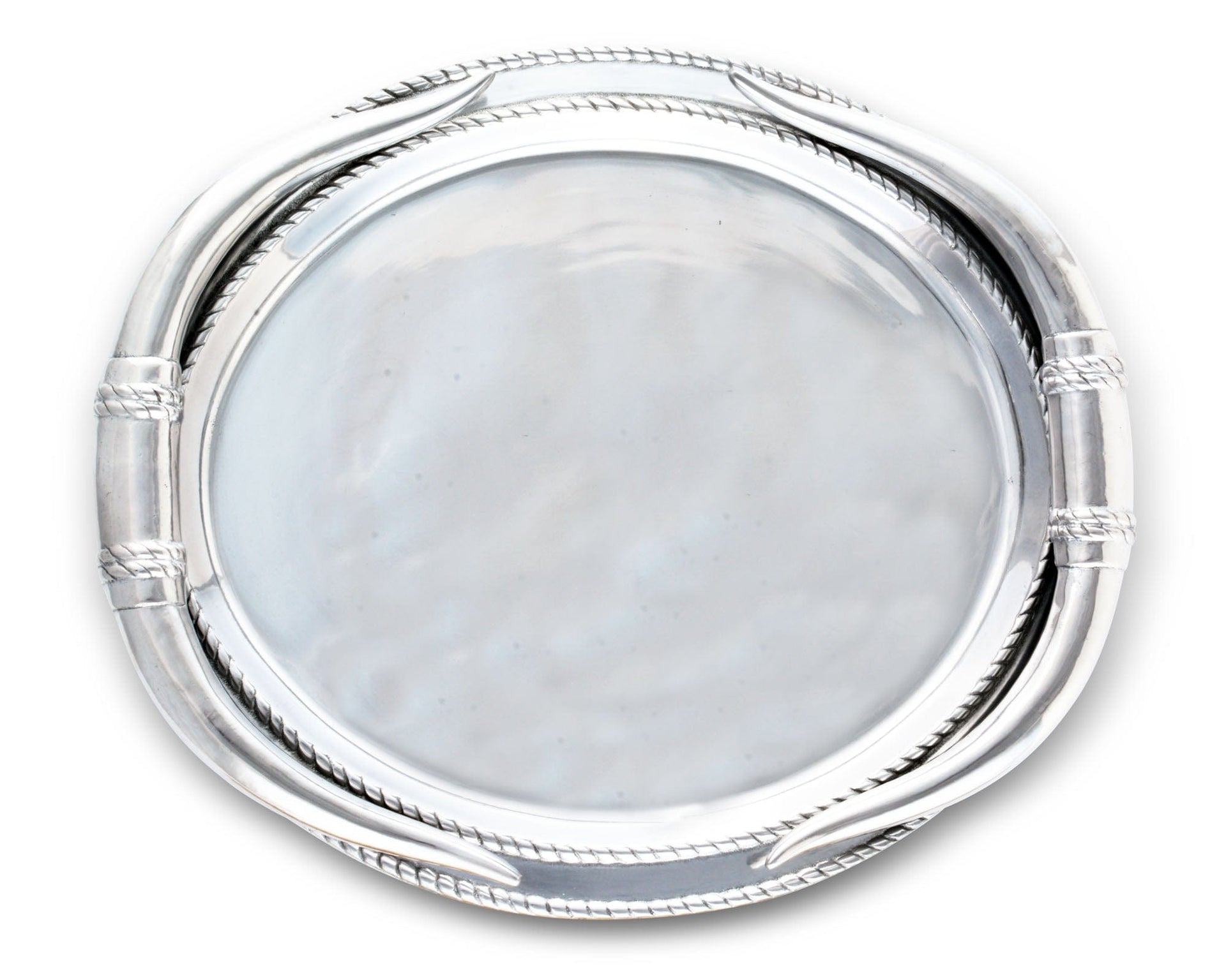 Longhorn Oval Platter by Arthur Court Designs