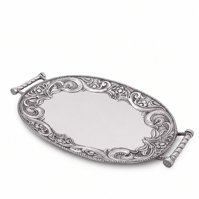 Western Leather Serving Tray