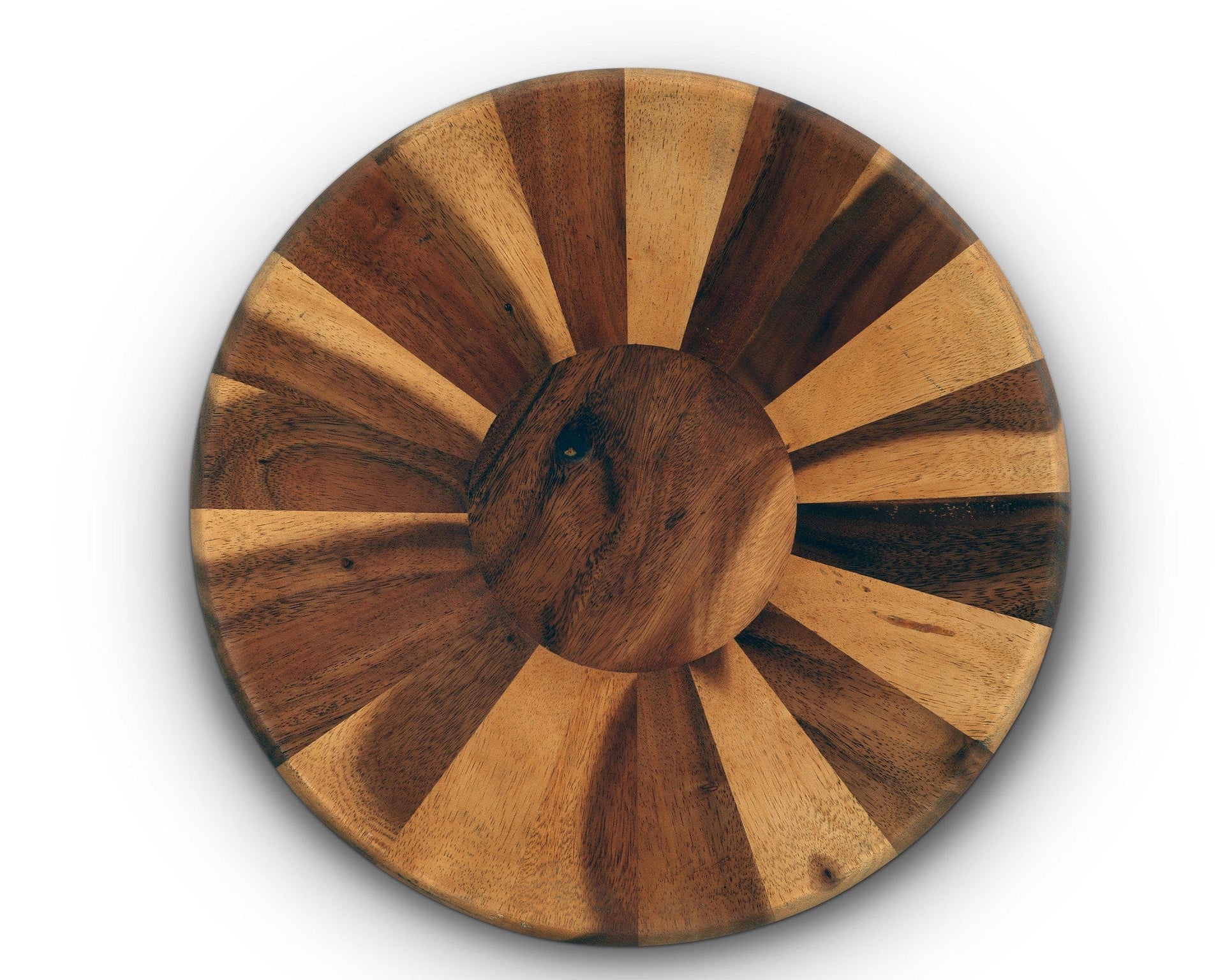 Wok Style Wooden Acacia Salad Bowl Extra Large by Arthur Court Designs