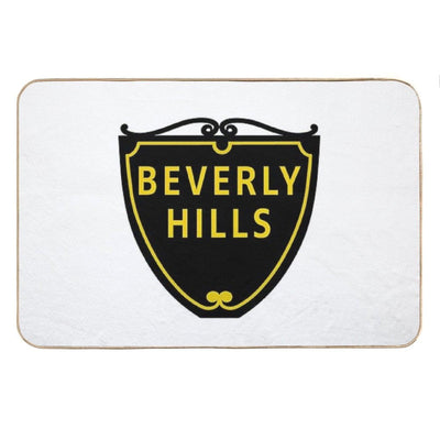 Beverly Hills Street Sign Bath Mat