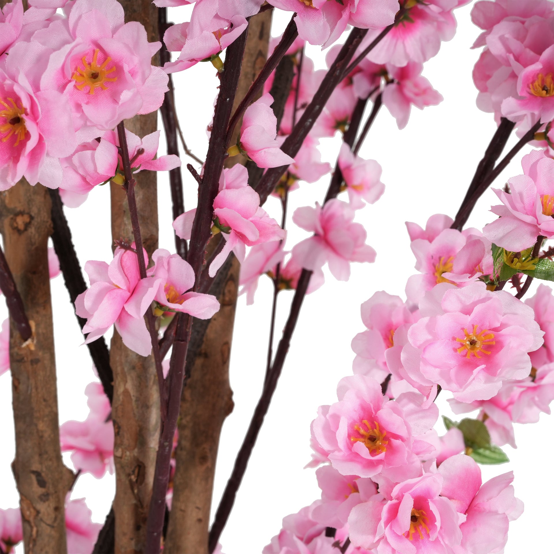 6' Artificial Peach Blossom Tree with Pot