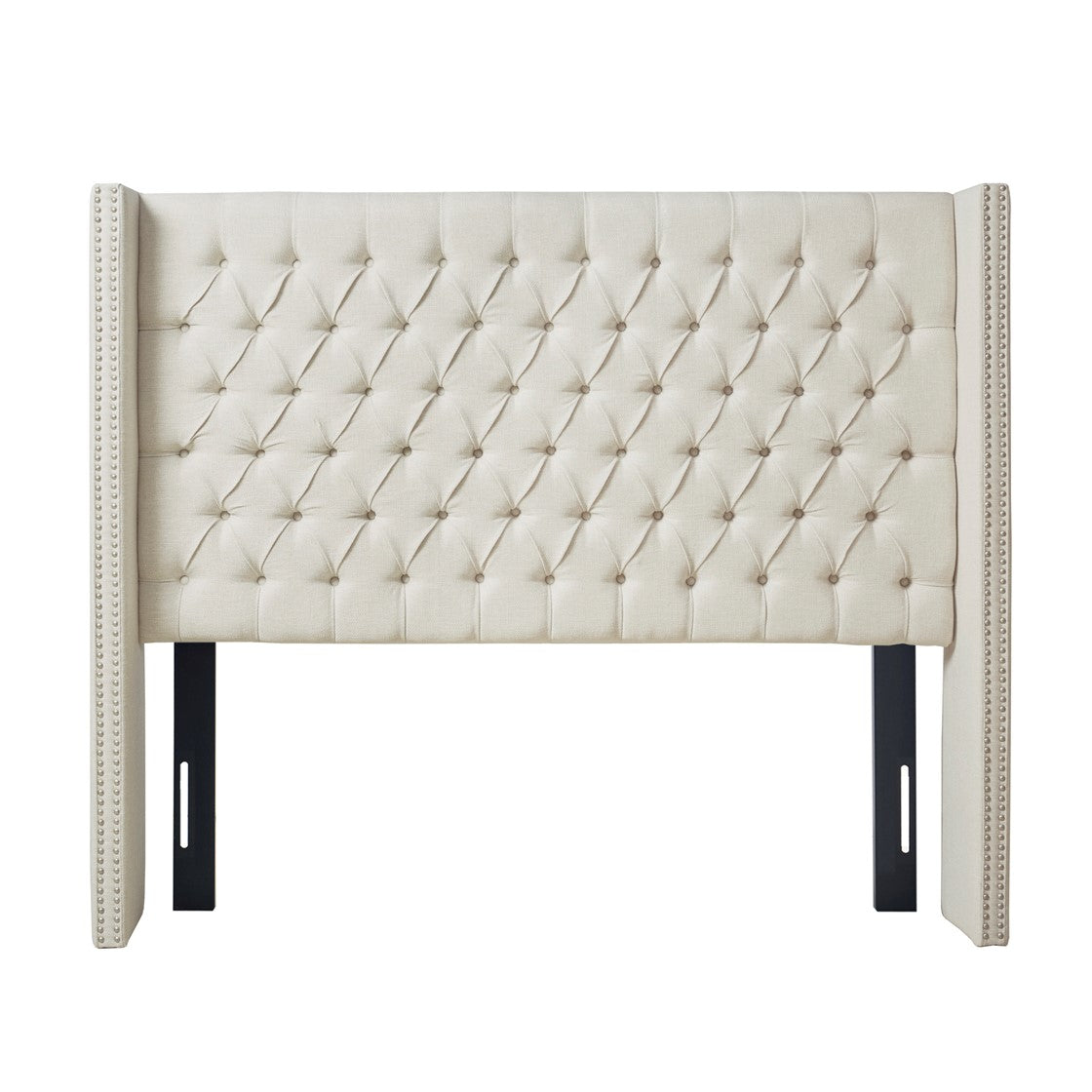Amelia Upholstery Cream Headboard by Madison Park